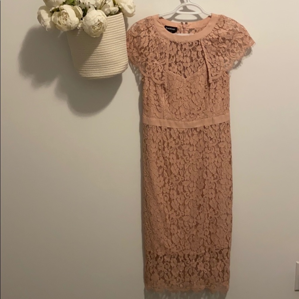 bebe lace dress